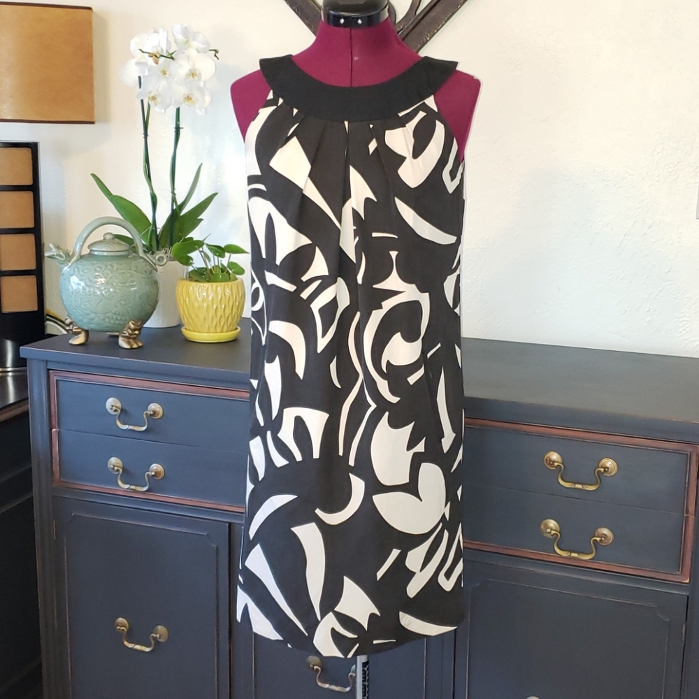 Twiggy inspired 70s shift dress